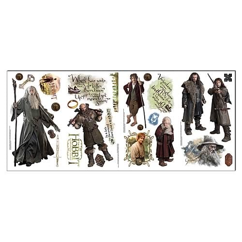 Hobbit An Unexpected Journey Peel and Stick Wall Decals