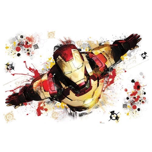 Iron Man 3 Graphic Giant Peel and Stick Wall Decal