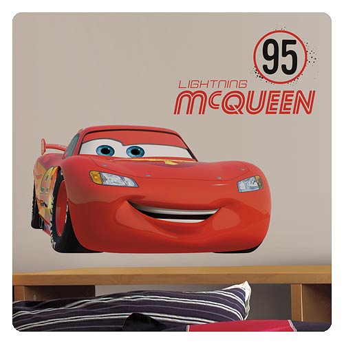 Cars Lightning McQueen Number 95 Giant Wall Decal