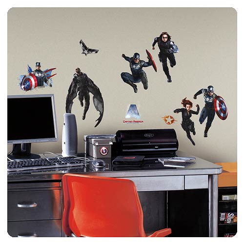 Captain America The Winter Soldier Wall Decals