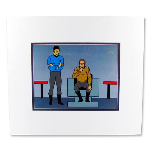 Star Trek Filmation At The Helm Kirk and Spock, Not Mint