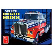 White Road Boss Truck Model Kit