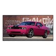 Dodge Challenger SRT8 2010 Fuscia Assembled Model Kit