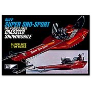 Super Snow Sport Snowmobile Model Kit