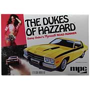 Dukes of Hazzard Daisy Duke Plymouth Road Runner Model Kit