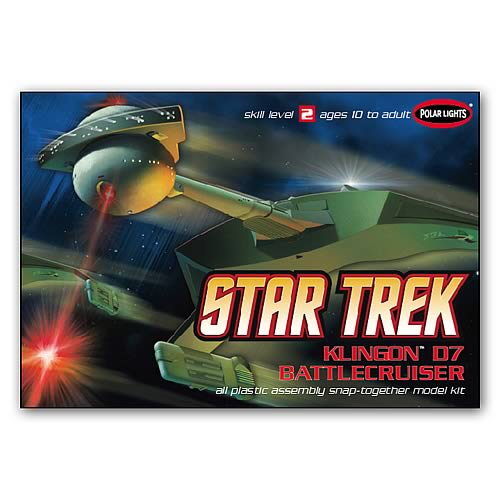 Star Trek Klingon D7 Battlecruiser 1:1000 Scale Model Kit