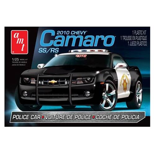 Chevy Camaro SS/RS 2010 Police Car 1:25 Scale Model Kit