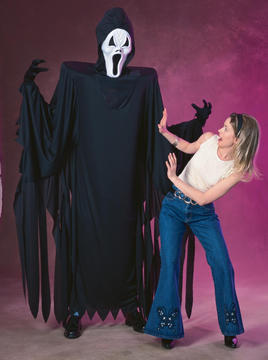 Oversized Scream Costume