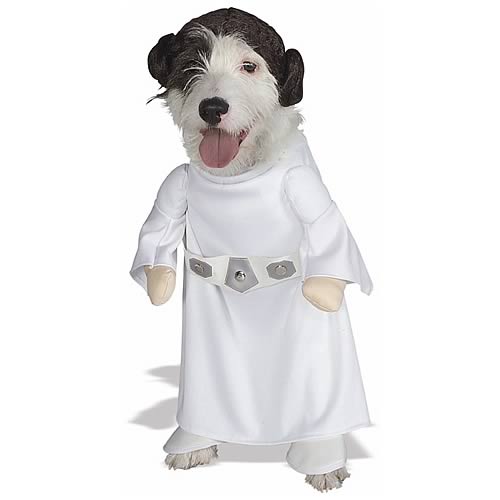 Princess Leia Pet Costume
