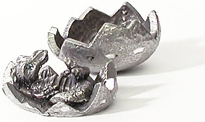 Pewter Dragon Hatchling
