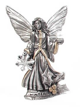 Pewter Winter Fairy