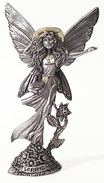 Pewter Spring Fairy