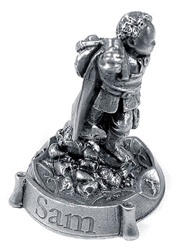 LOTR Pewter Samwise Gamgee Figurine