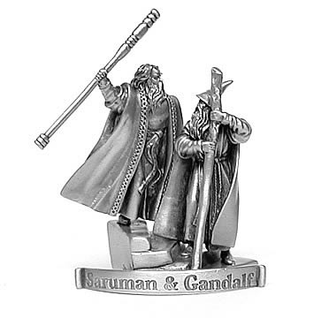 Pewter Gandalf & Saruman