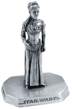 Pewter Leia as Jabbas Prisoner
