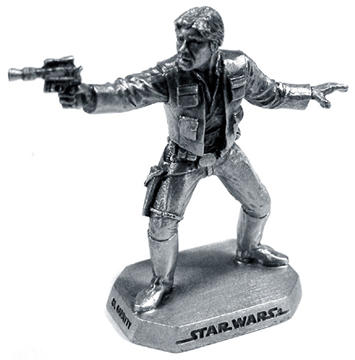 Star Wars Pewter Han Solo Figurine