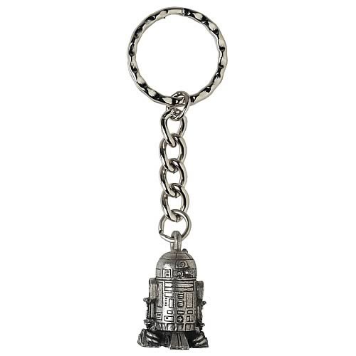 Star Wars R2 D2 Pewter Keychain