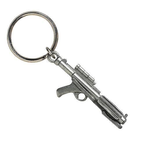 Star Wars Blaster Rifle Pewter Keychain
