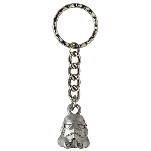 Star Wars Stormtrooper Helmet Pewter Keychain