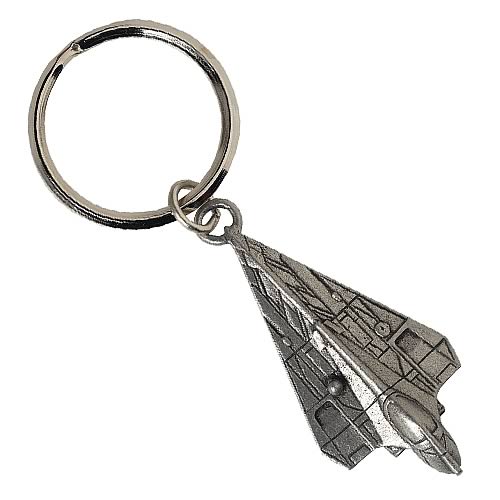 Star Wars Jedi Starfighter Pewter Keychain