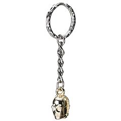 Star Wars 3D C-3PO Head Pewter Keychain