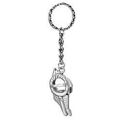 Star Wars 3D Wookiee Weapon Pewter Keychain