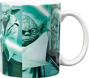 Star Wars Yoda Picture Grid Mug