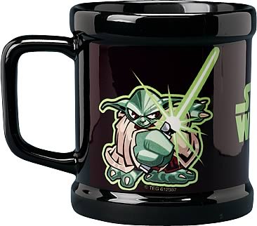 Star Wars Yoda Cartoon Mug
