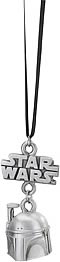 Boba Fett Pewter Holiday Ornament