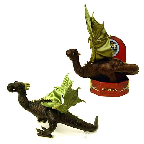 Dragonology Wyvern Dragon 14-Inch Plush