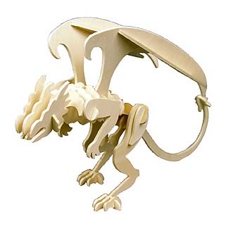 Dragonology Gargouile Wooden Construction Kit