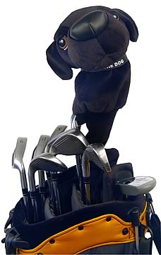 The Dog: Black Lab Golf Club Cover