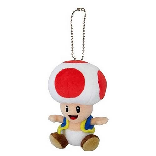 Super Mario Bros. Toad Mascot Plush