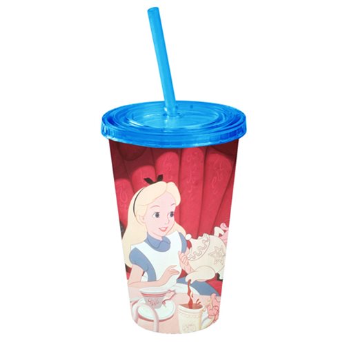 Disney Alice In Wonderland Tea Time 16 oz. Travel Cup
