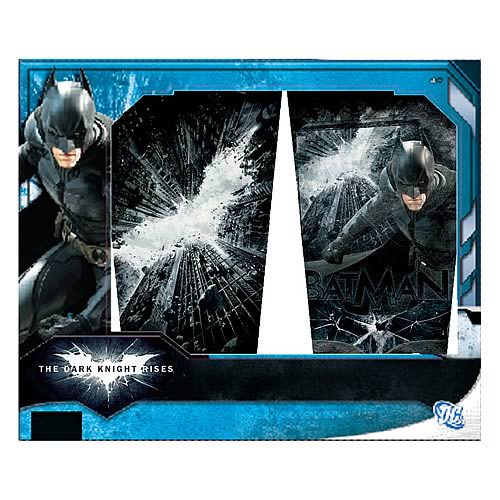Batman Dark Knight Rises Clear Pub Glass 2-Pack