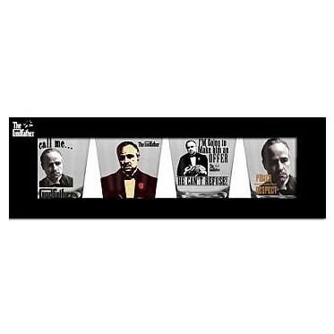 The Godfather Shot Glass 4-Pack