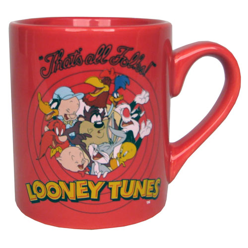 Looney Tunes Logo Red Mug
