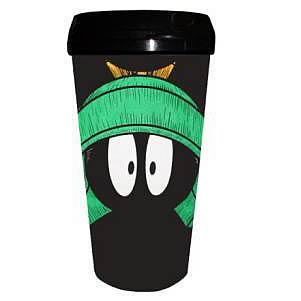 Looney Tunes Marvin the Martian Plastic Travel Mug