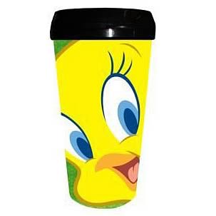 Looney Tunes Tweety Plastic Travel Mug