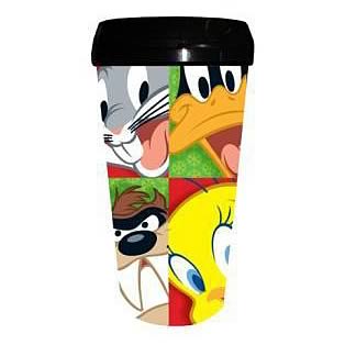 Looney Tunes Looney Characters Plastic Travel Mug