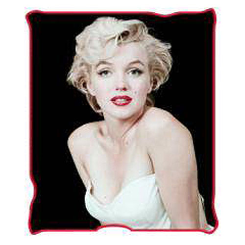 Marilyn Monroe White Dress Throw Blanket