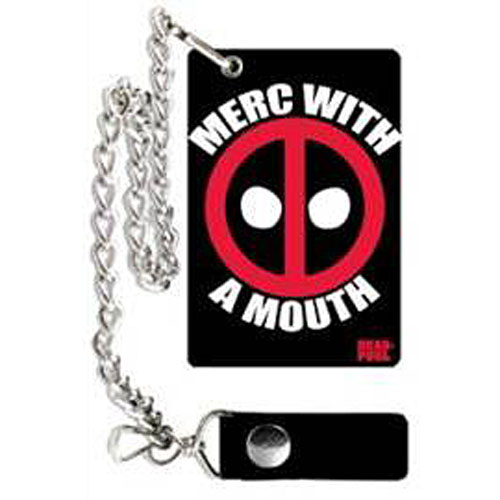 Deadpool Merc with a Mouth Chain Wallet