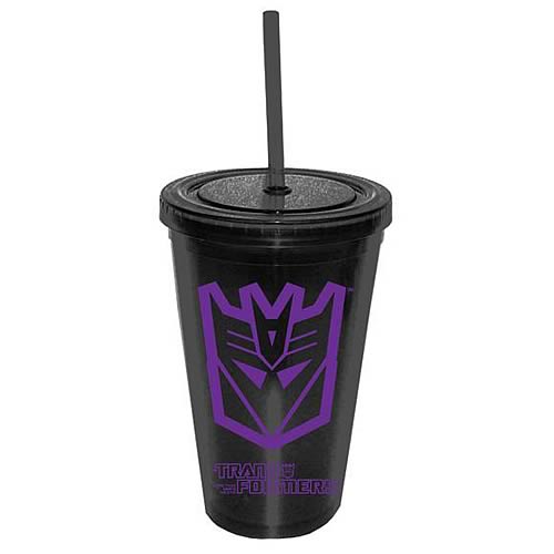 Transformers Decepticon Logo Travel Mug