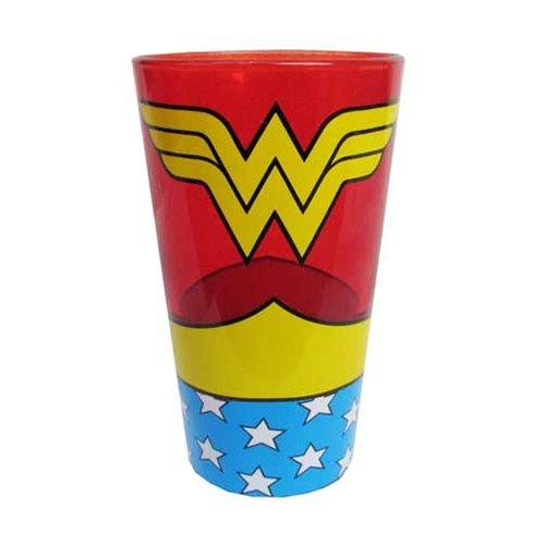 Wonder Woman Uniform 16 oz. Pint Glass