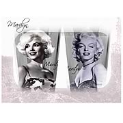 Marilyn Monroe Glass Tumbler 2-Pack