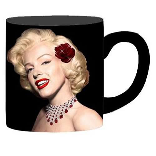 Marilyn Monroe Glitter Rose Mug
