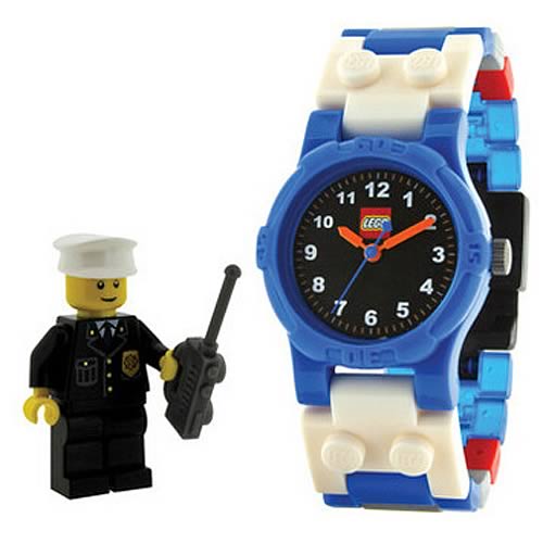 LEGO City Policeman Kids Watch with Minifigure
