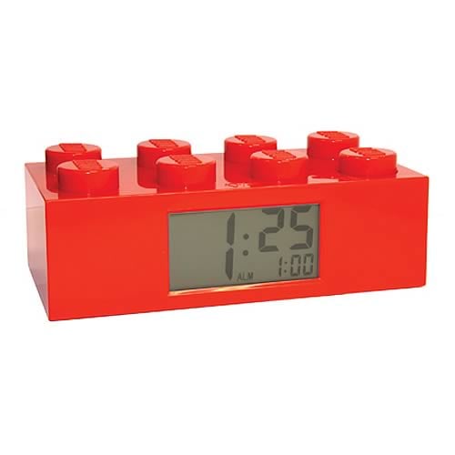 LEGO Red Brick Alarm Clock