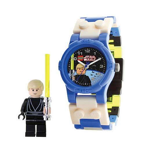 LEGO Star Wars Luke Skywalker Kids Watch with Minifigure