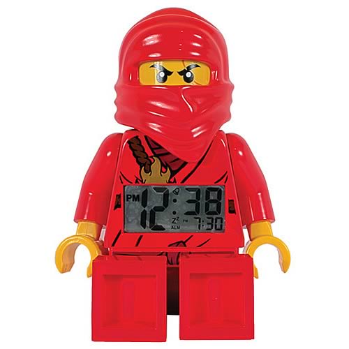 LEGO Ninjago Kai Minifigure Clock